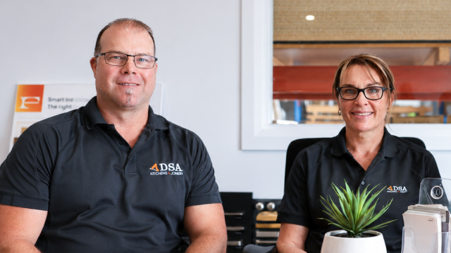 Employer and employee working together to support workplace health and recovery through return to work planning, workplace rehabilitation, injury prevention and employee assistance programs.