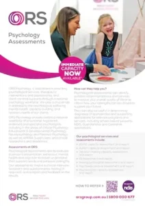 ORS Psychological Assessments Services Brochure