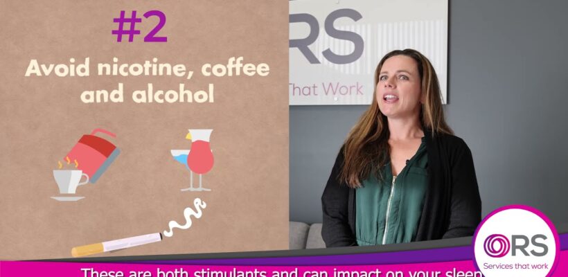 Image for Dr Liz Cooper from ORS brings us a tip on 'Managing Your Sleep'