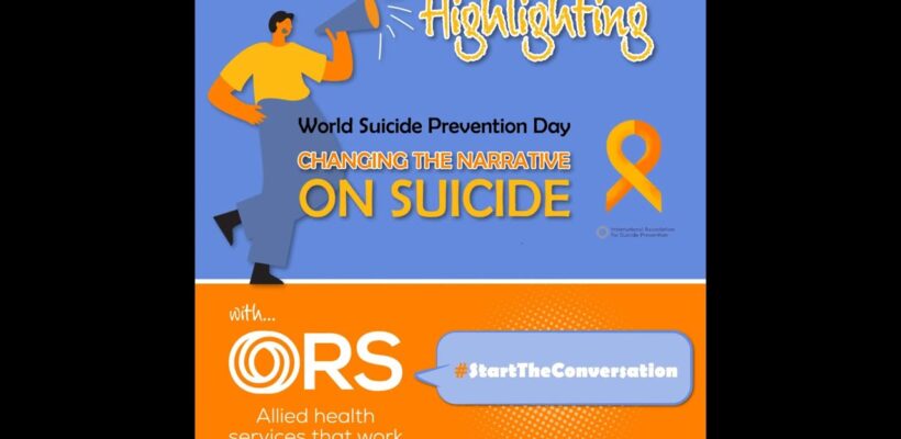 Image for World Suicide Prevention Day with ORS’ Lorraine Green